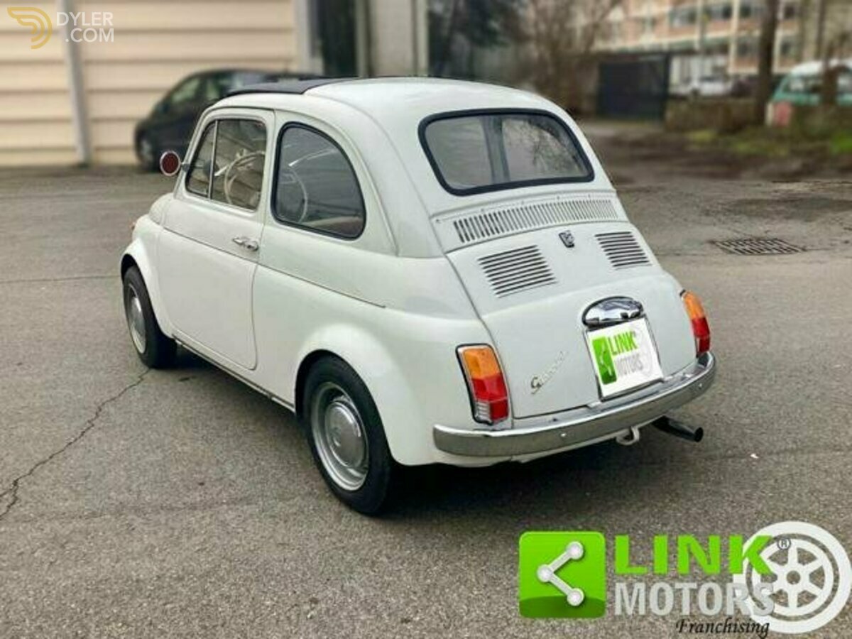 1966 Fiat 500 Giannini TV, restauro completo, certificata, foto 7