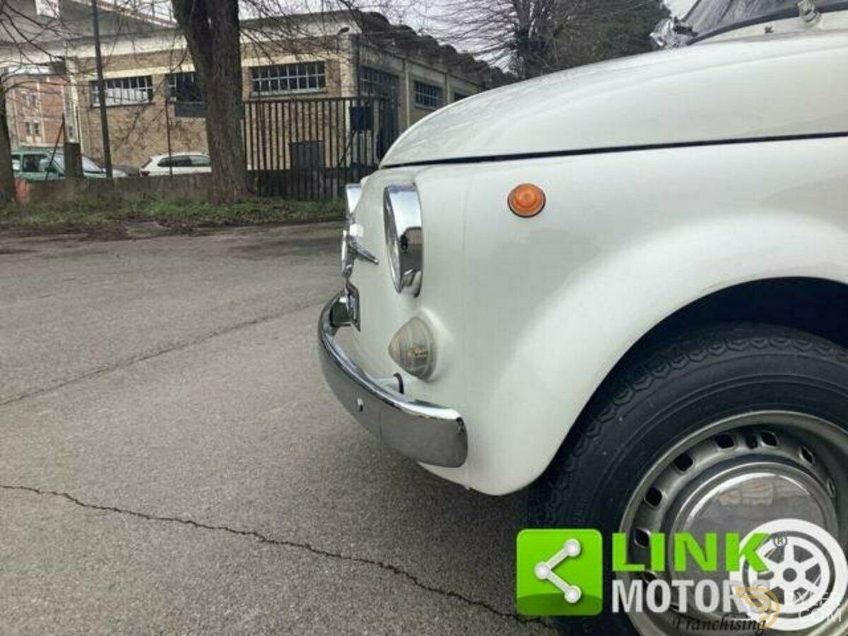 1966 Fiat 500 Giannini TV, restauro completo, certificata, foto 9