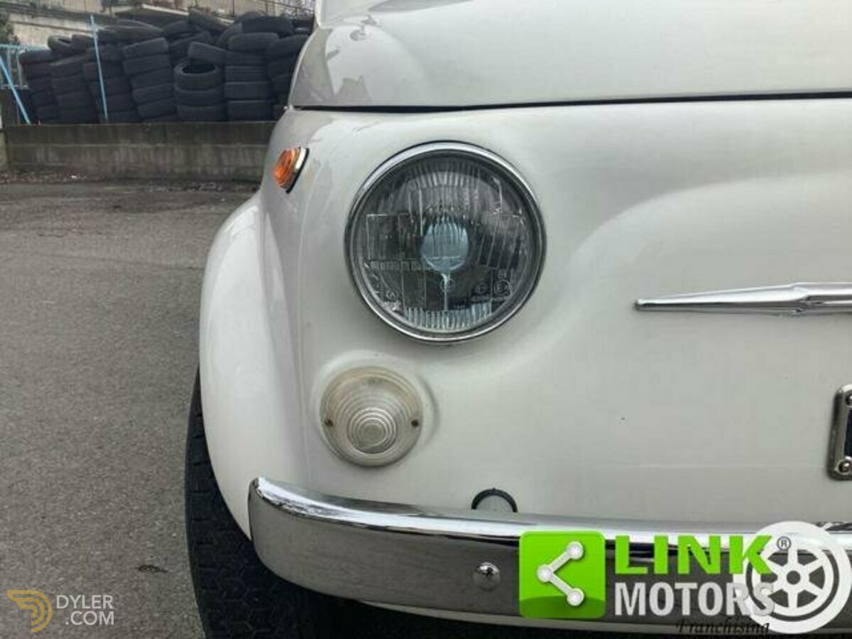 1966 Fiat 500 Giannini TV, restauro completo, certificata, foto 10