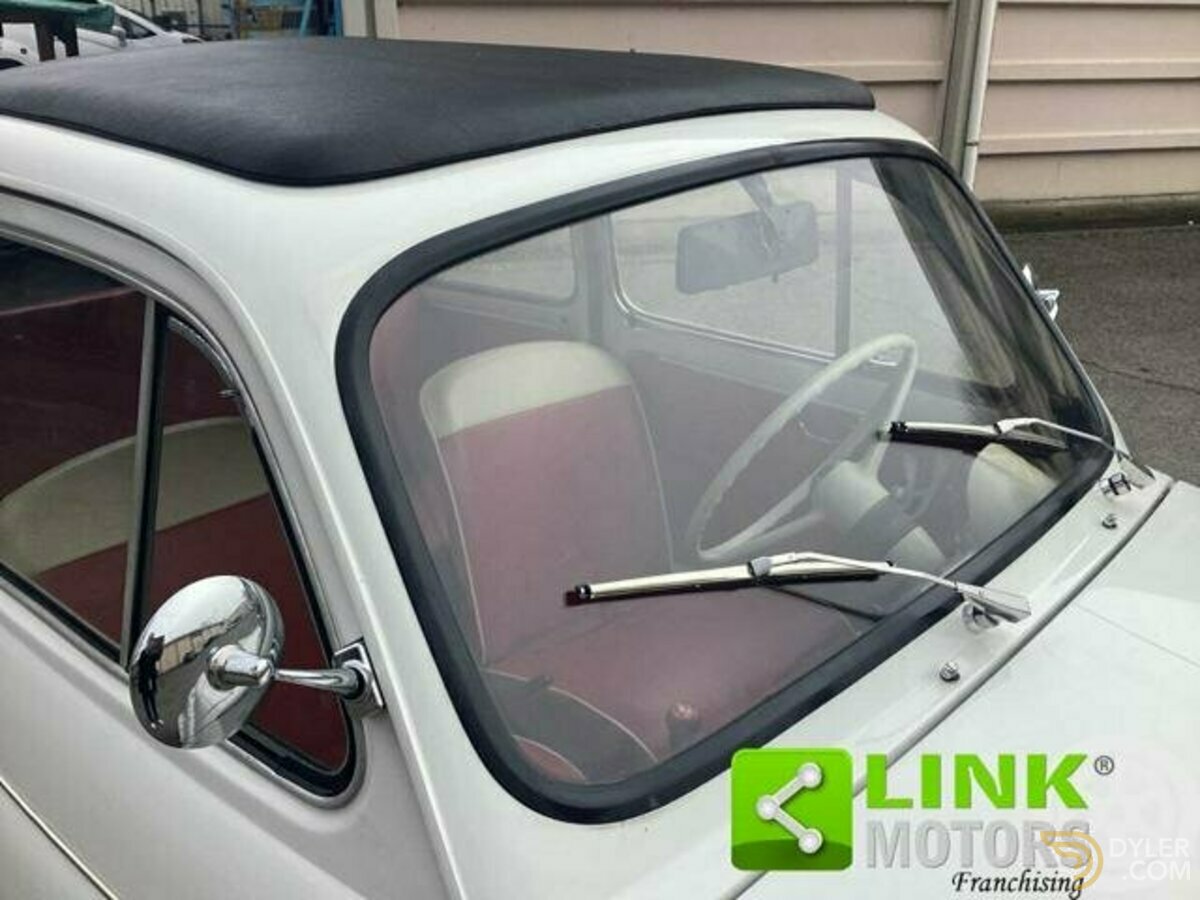 1966 Fiat 500 Giannini TV, restauro completo, certificata, foto 11