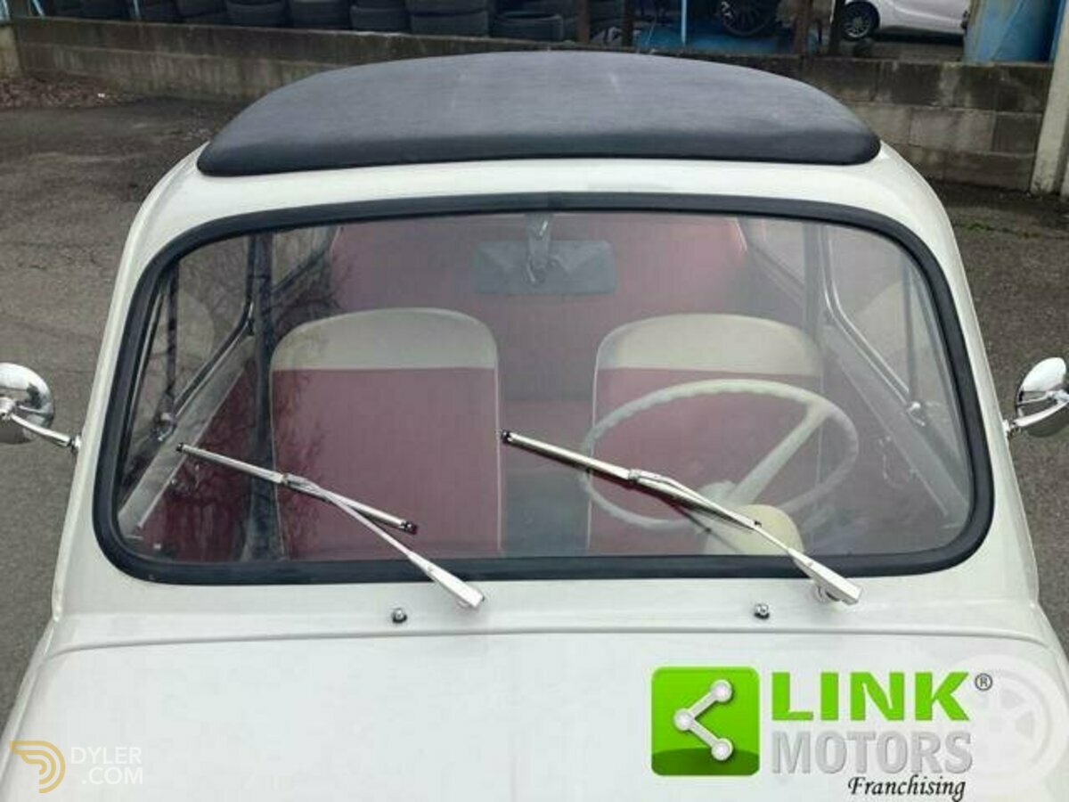 1966 Fiat 500 Giannini TV, restauro completo, certificata, foto 12