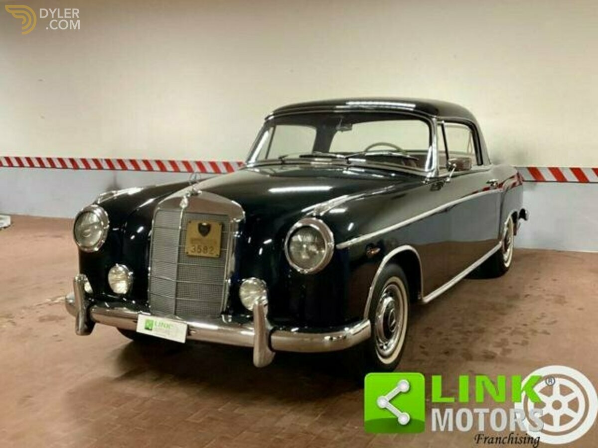 1959 Mercedes-Benz 220 SE COUPE W128 PONTON, Omologata Targa Oro ASI, foto 1