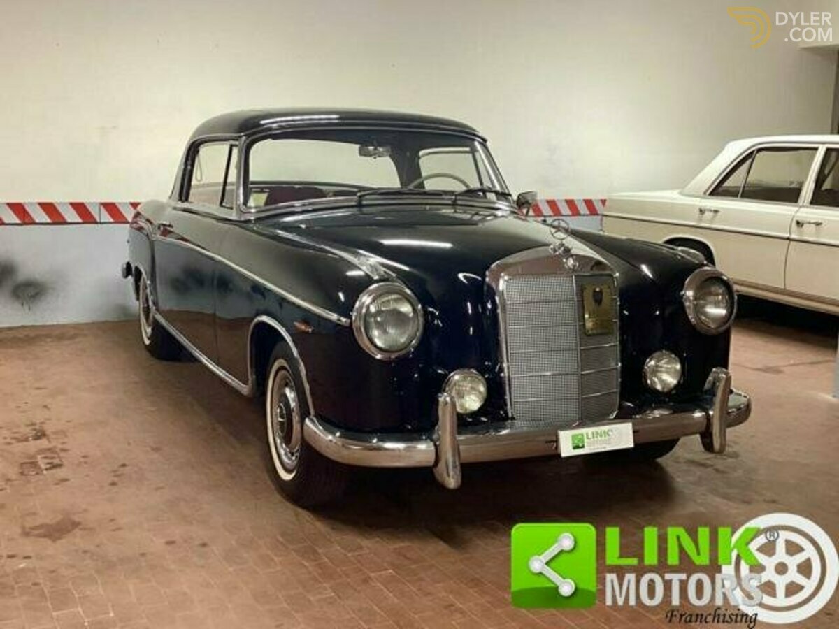 1959 Mercedes-Benz 220 SE COUPE W128 PONTON, Omologata Targa Oro ASI, foto 3