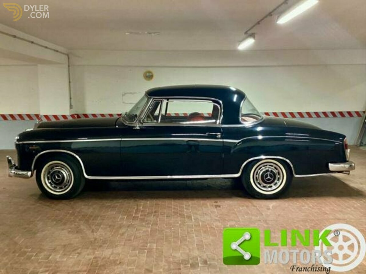 1959 Mercedes-Benz 220 SE COUPE W128 PONTON, Omologata Targa Oro ASI, foto 4
