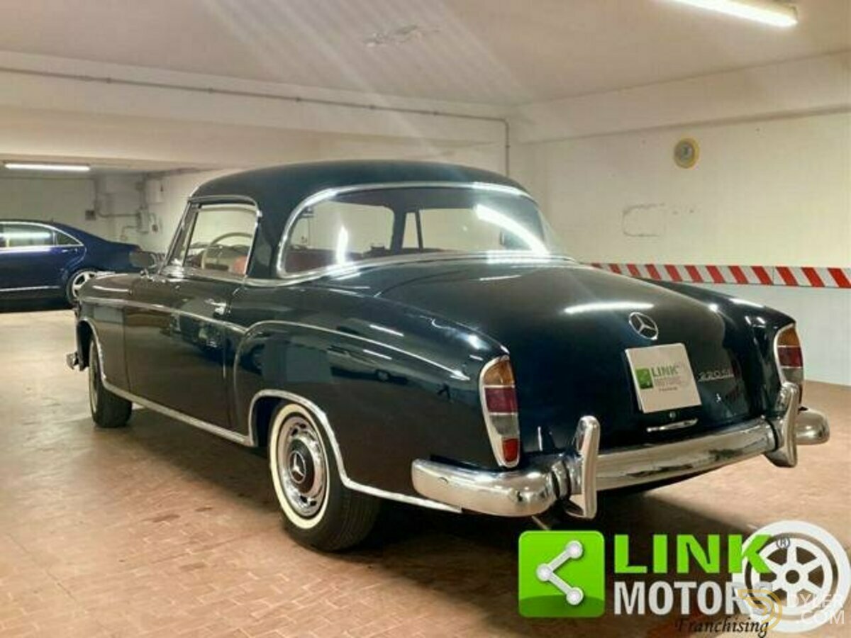 1959 Mercedes-Benz 220 SE COUPE W128 PONTON, Omologata Targa Oro ASI, foto 5