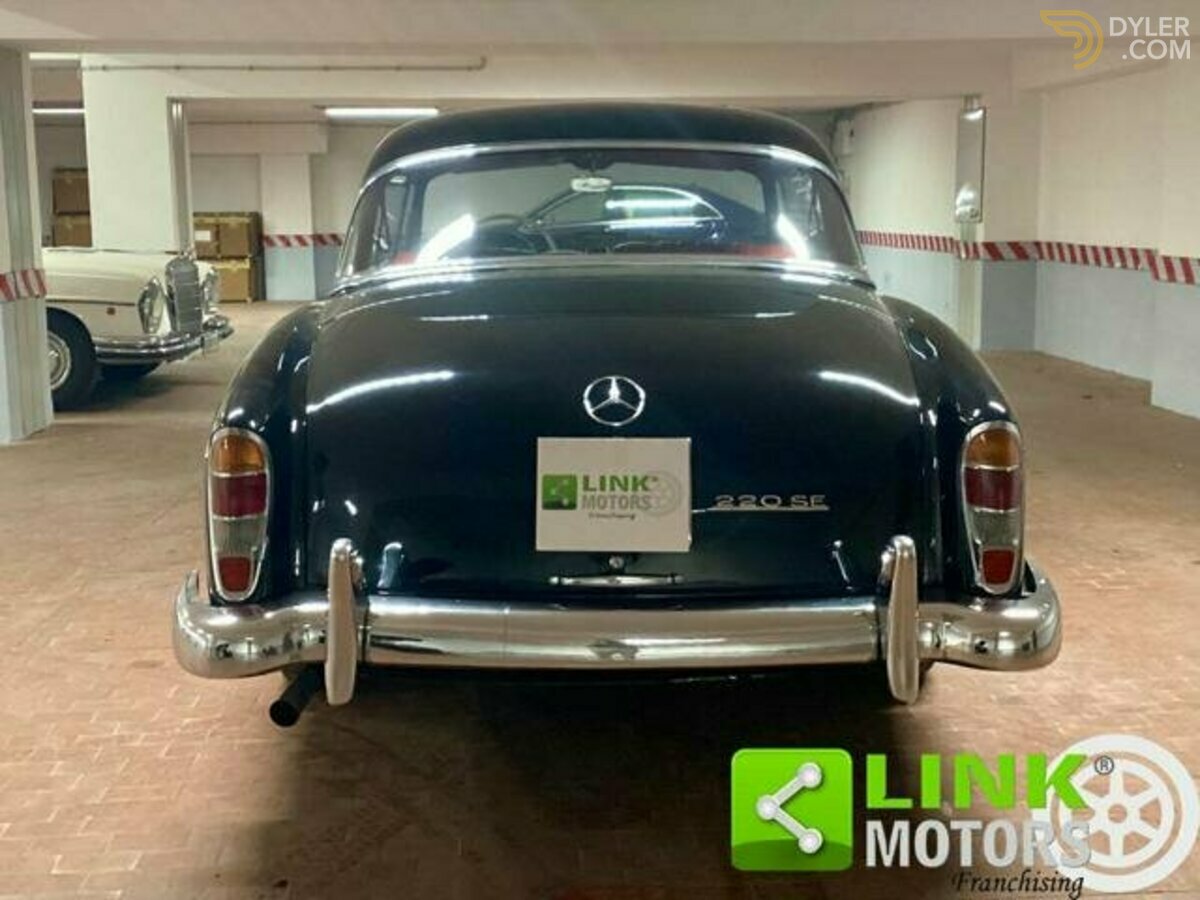 1959 Mercedes-Benz 220 SE COUPE W128 PONTON, Omologata Targa Oro ASI, foto 6