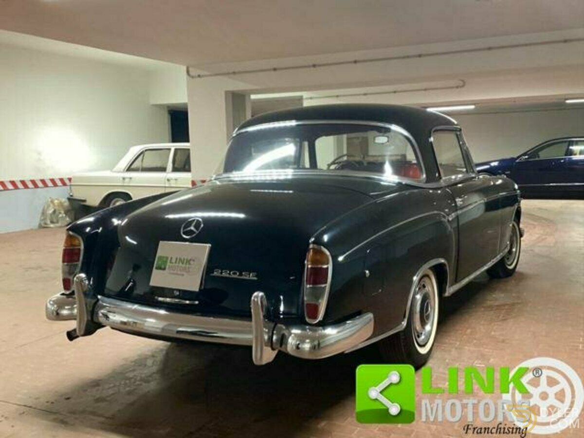 1959 Mercedes-Benz 220 SE COUPE W128 PONTON, Omologata Targa Oro ASI, foto 7