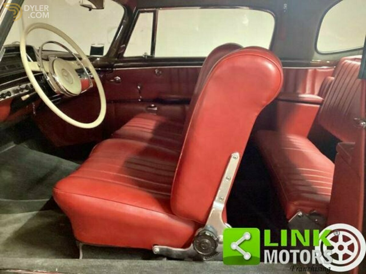 1959 Mercedes-Benz 220 SE COUPE W128 PONTON, Omologata Targa Oro ASI, foto 10