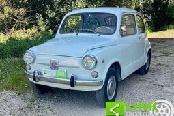 Fiat 600 D "Fanalona" III Serie, Restaurata, Omologata ASI Hatchback 1968 White