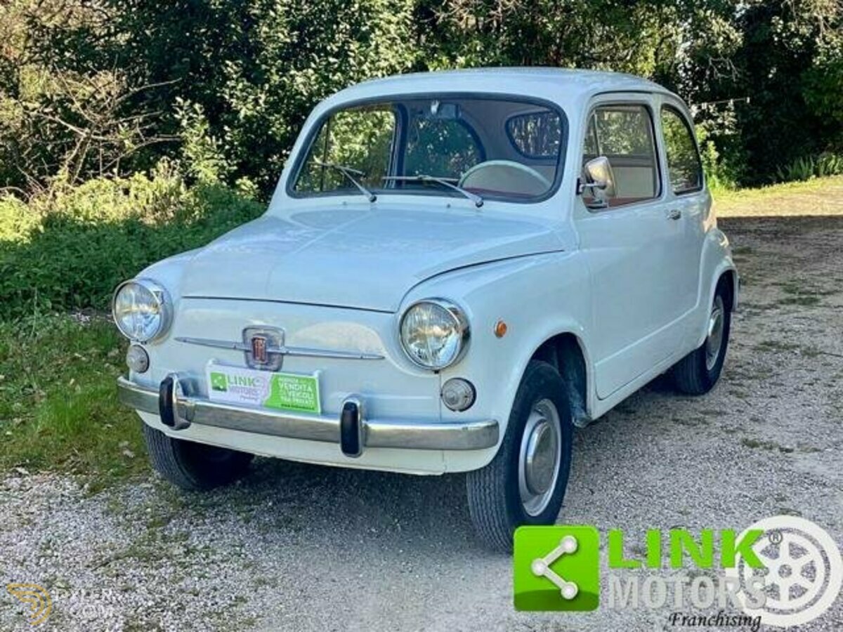 1968 Fiat 600 D "Fanalona" III Serie, Restaurata, Omologata ASI, foto 1