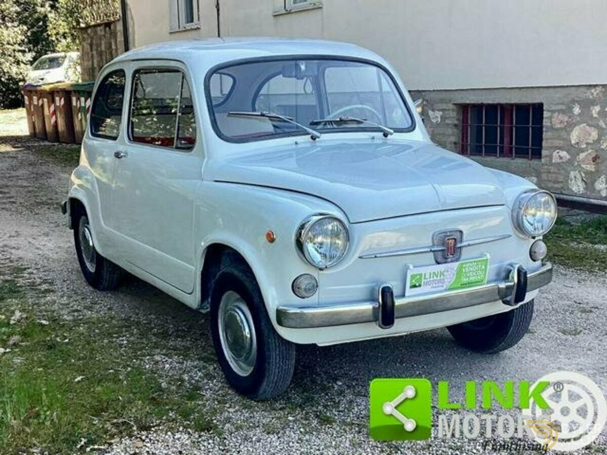 1968 Fiat 600 D "Fanalona" III Serie, Restaurata, Omologata ASI, foto 3
