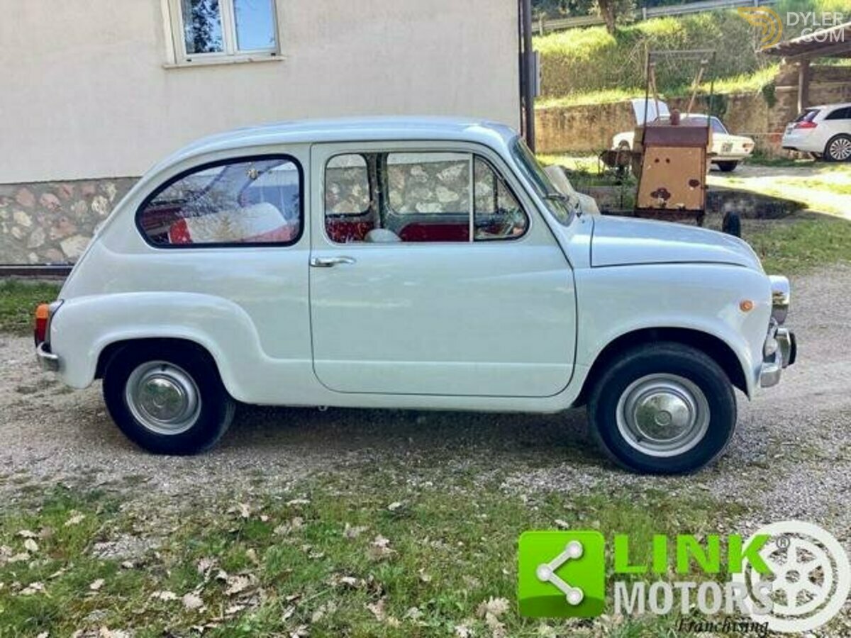 1968 Fiat 600 D "Fanalona" III Serie, Restaurata, Omologata ASI, foto 4