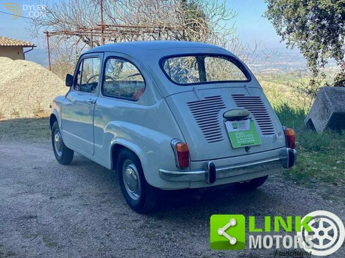 1968 Fiat 600 D "Fanalona" III Serie, Restaurata, Omologata ASI, foto 7