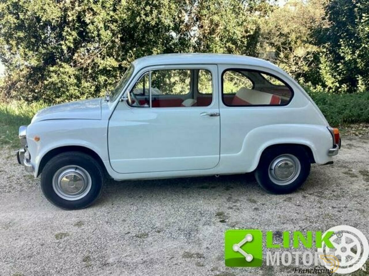 1968 Fiat 600 D "Fanalona" III Serie, Restaurata, Omologata ASI, foto 8