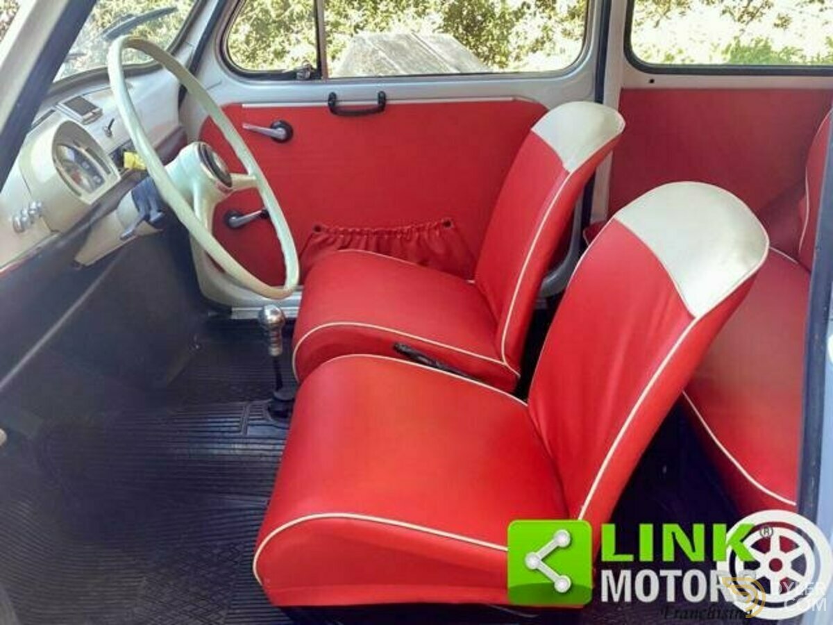 1968 Fiat 600 D "Fanalona" III Serie, Restaurata, Omologata ASI, foto 10