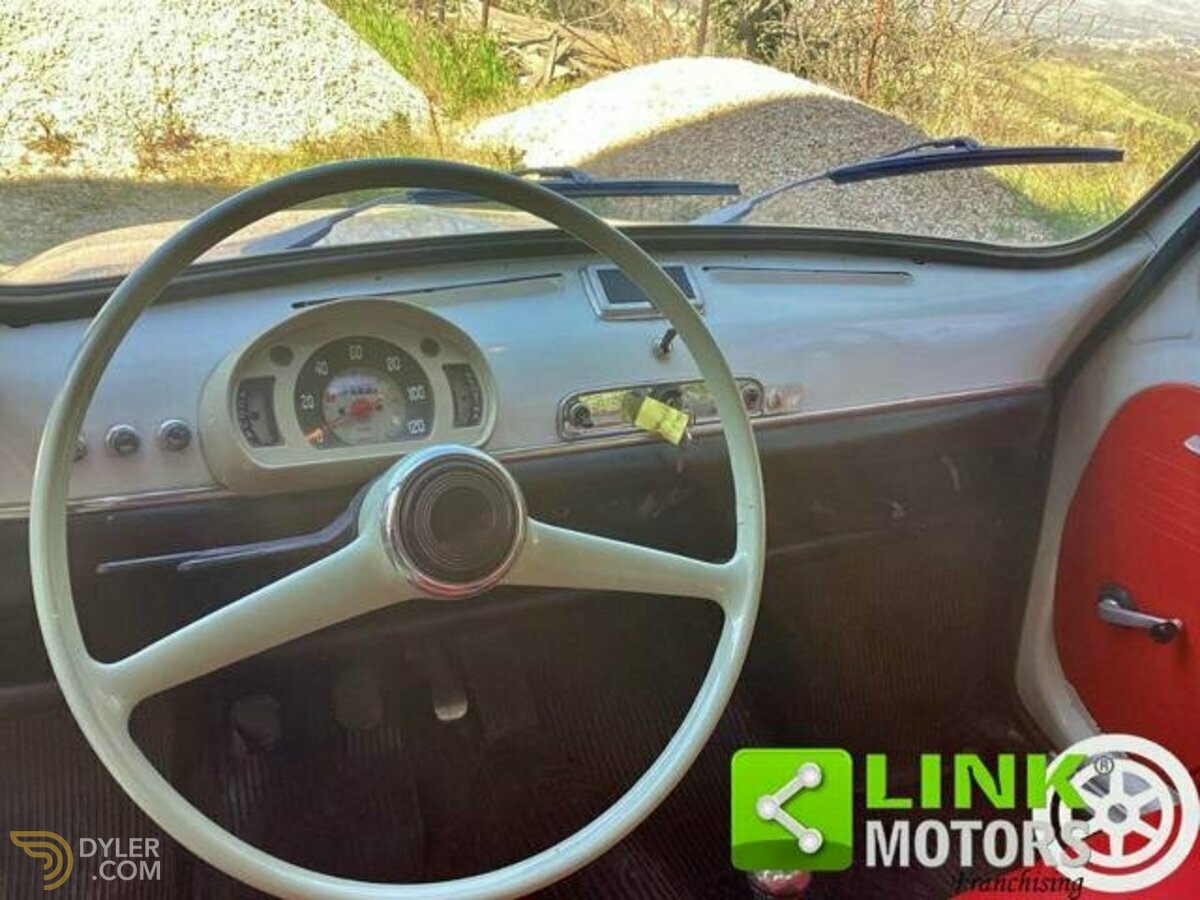 1968 Fiat 600 D "Fanalona" III Serie, Restaurata, Omologata ASI, foto 12