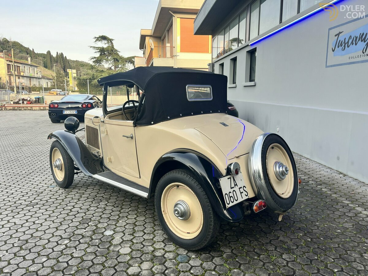1932 Fiat 508 Balilla Spider, foto 4