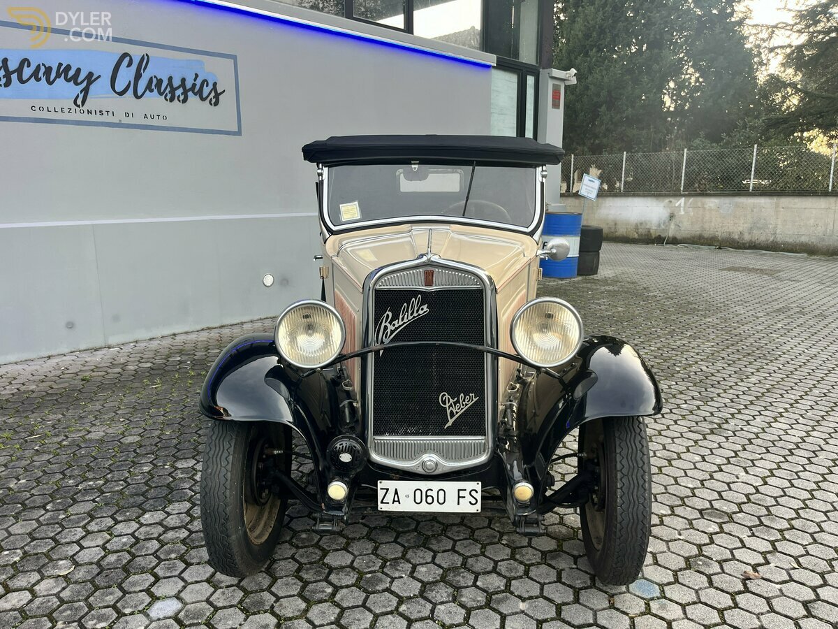 1932 Fiat 508 Balilla Spider, foto 10