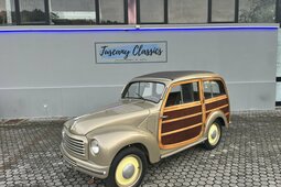 Fiat 500 C Topolino Giardiniera Legno Berlina compatta 1950 Oro
