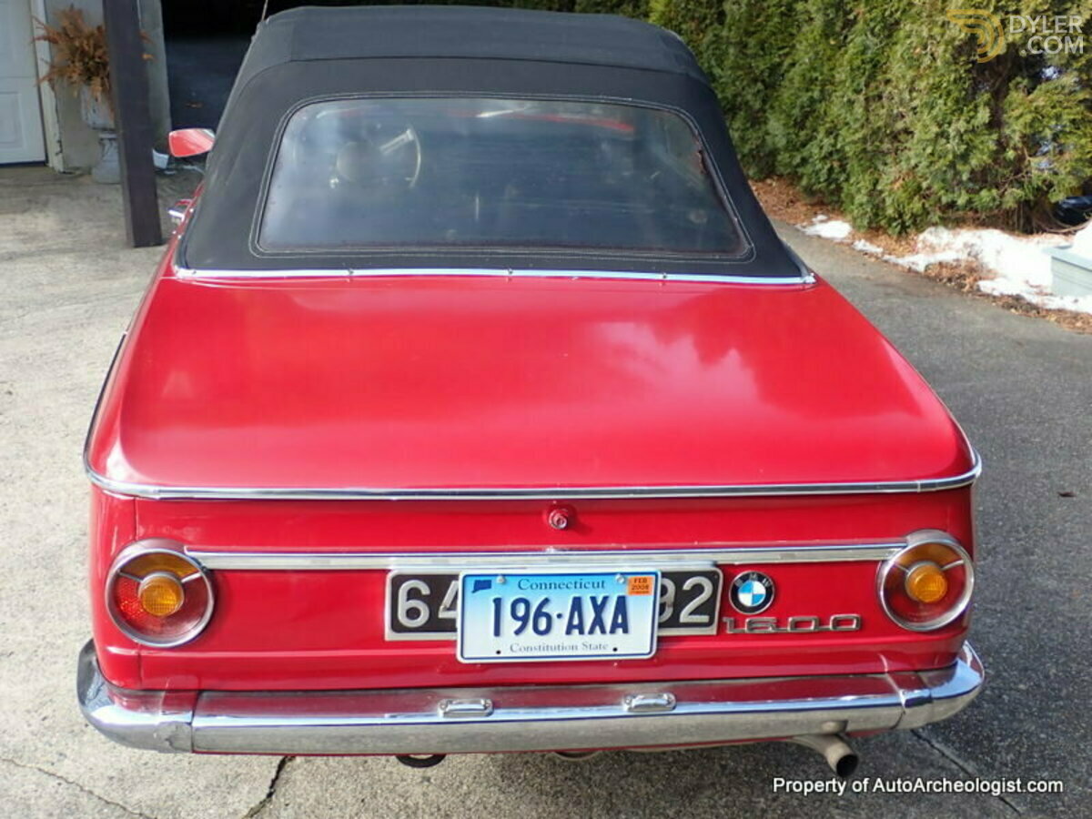 1969 BMW 1602 Cabriolet, foto 2