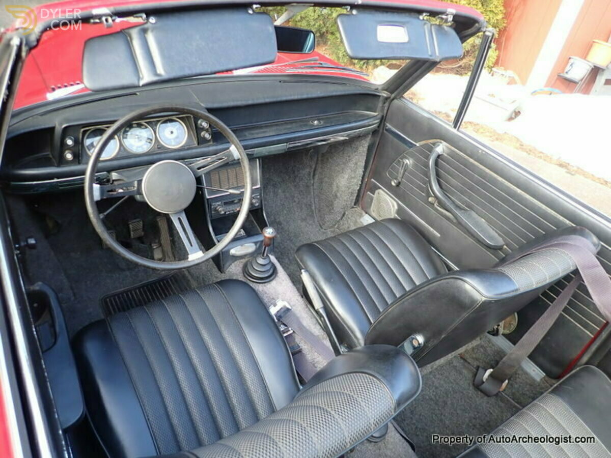1969 BMW 1602 Cabriolet, foto 9
