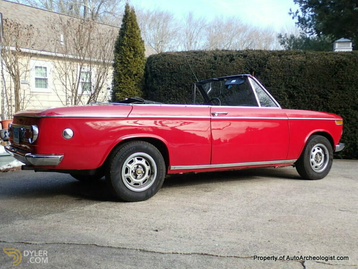 1969 BMW 1602 Cabriolet, foto 10