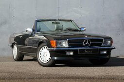 Mercedes-Benz SL 300 Convertible R107 Descapotable / Roadster 1989 Negro