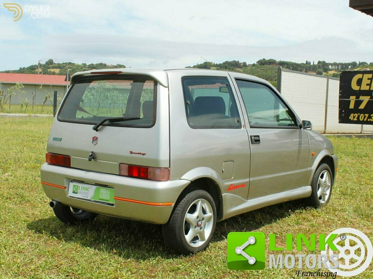 1998 Fiat Cinquecento 1.1i Sporting / Giannini GK3 / Revisione, foto 3