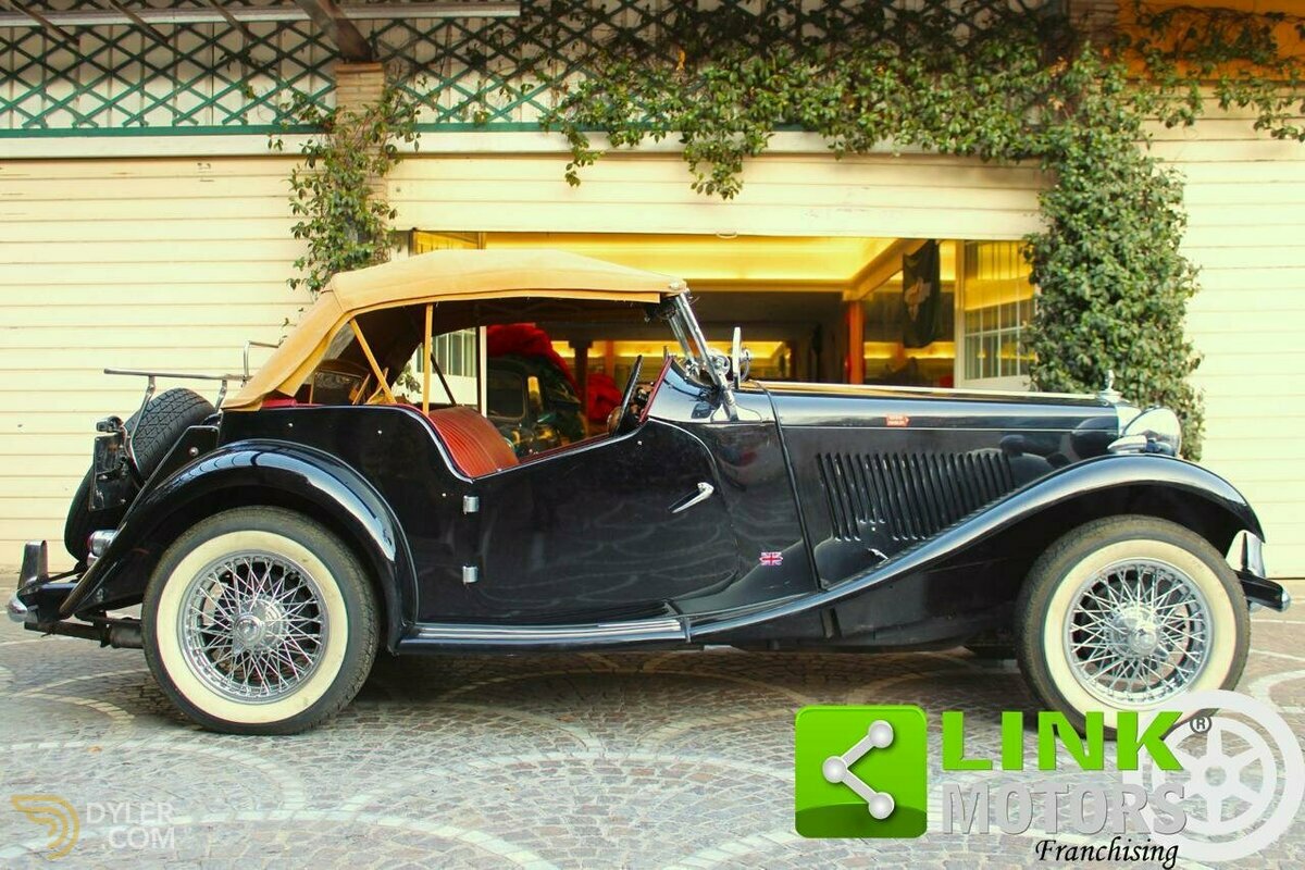 1952 MG TD Midget MKII / Restaurata / Targa ROMA / ASI, foto 2