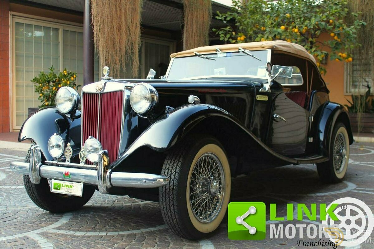 1952 MG TD Midget MKII / Restaurata / Targa ROMA / ASI, foto 3