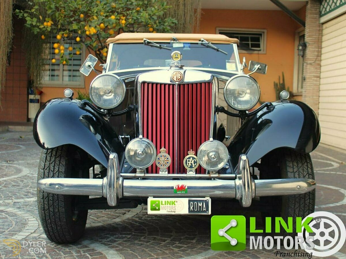 1952 MG TD Midget MKII / Restaurata / Targa ROMA / ASI, foto 4