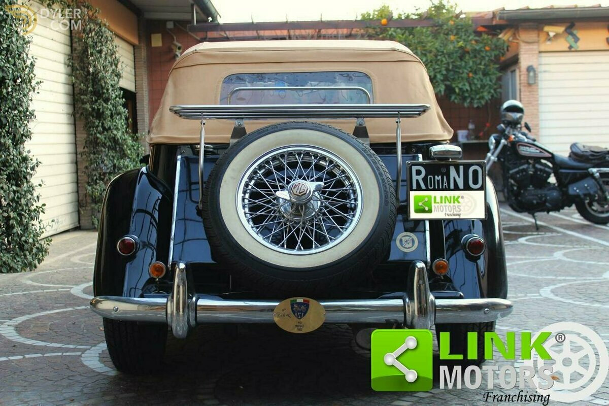 1952 MG TD Midget MKII / Restaurata / Targa ROMA / ASI, foto 5