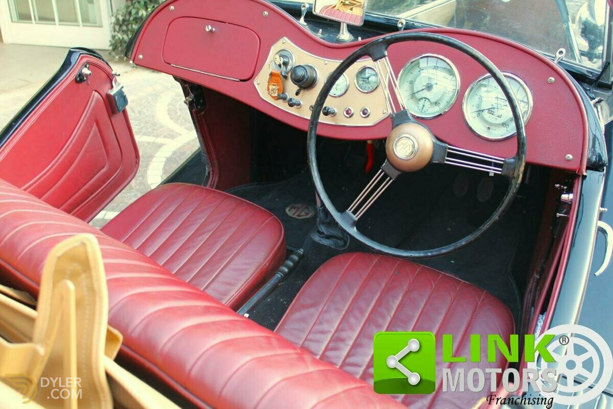 1952 MG TD Midget MKII / Restaurata / Targa ROMA / ASI, foto 6