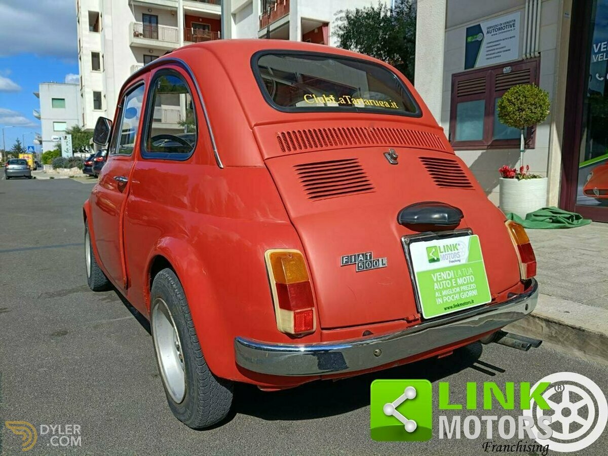 1972 Fiat 500 BERLINA 500L LIBRETTO ORIGINALE, foto 3