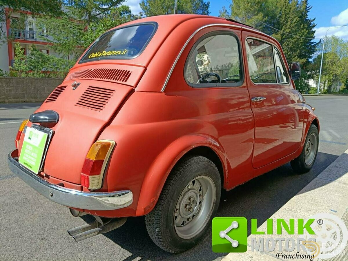 1972 Fiat 500 BERLINA 500L LIBRETTO ORIGINALE, foto 4