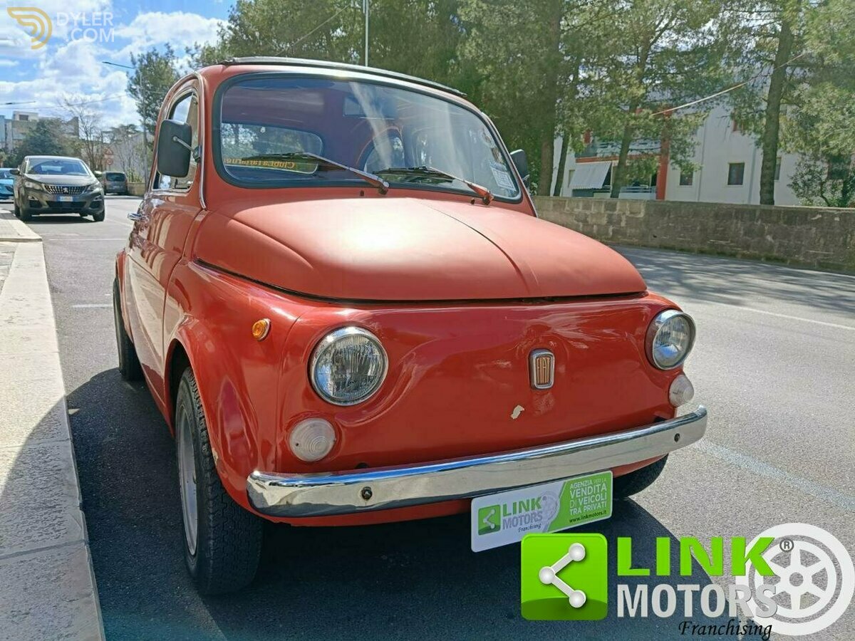 1972 Fiat 500 BERLINA 500L LIBRETTO ORIGINALE, foto 7