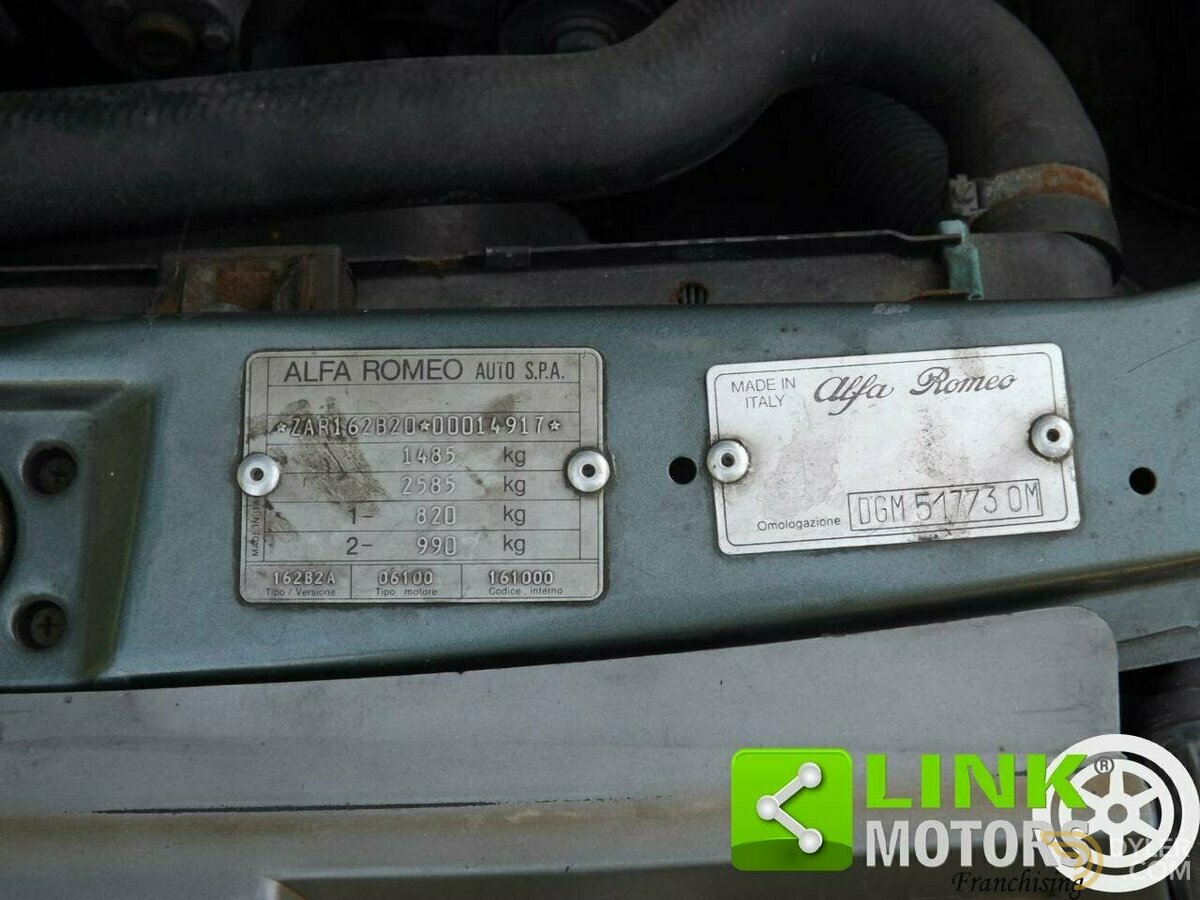 1986 Alfa Romeo 75 1.6 anno 1986 impianto GPL aggiornato 2025, foto 6
