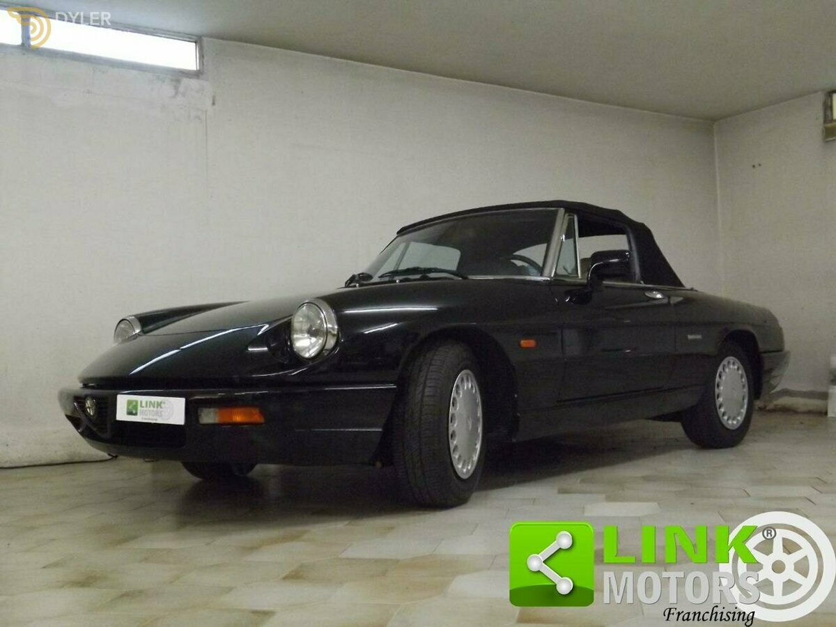 1991 Alfa Romeo Spider 1.6 funzionante e ben tenuta di carrozzeria, foto 1