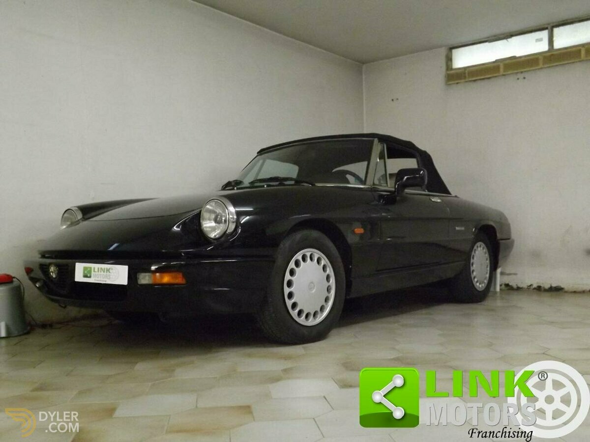 1991 Alfa Romeo Spider 1.6 funzionante e ben tenuta di carrozzeria, foto 4