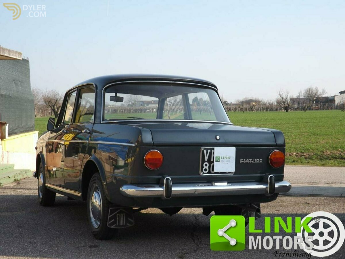 1967 Fiat 1100 R (103 P ) berlina funzionante ben tenuta, foto 6