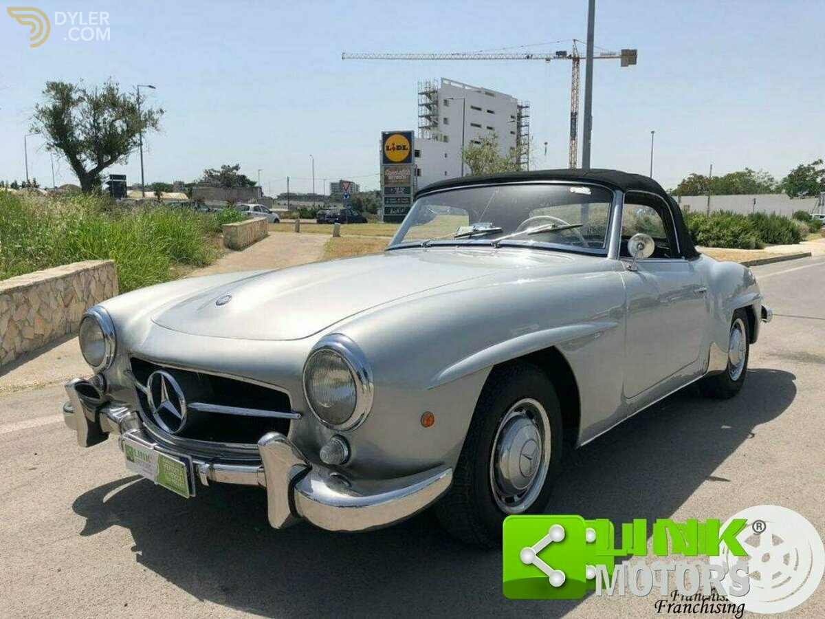 1957 Mercedes-Benz 190 SL / Targa Oro / Matching N. / Visibile a Bari, foto 4