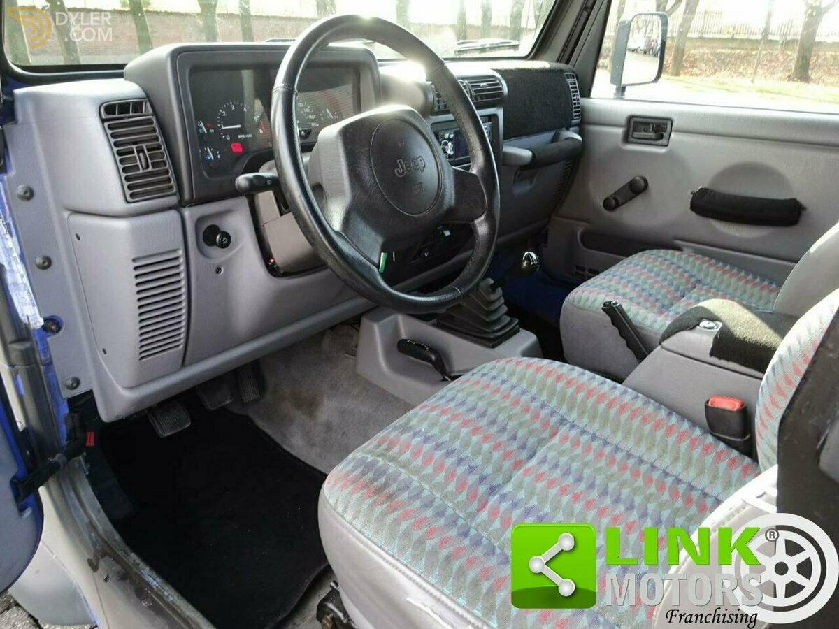 1997 Jeep Wrangler 2.5 tj Hard Top gancio traino 1800 KG, foto 4