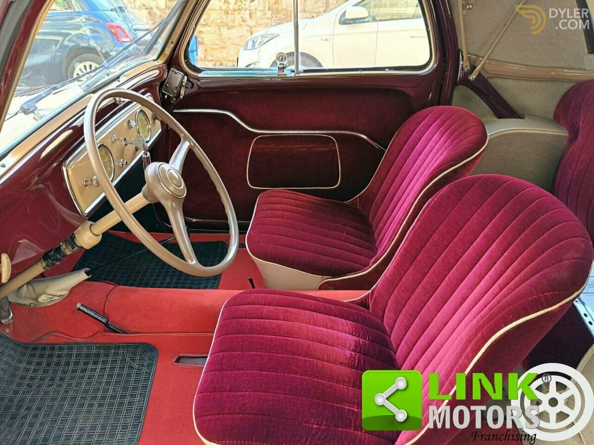 1951 Fiat 500C TOPOLINO 500C, foto 5