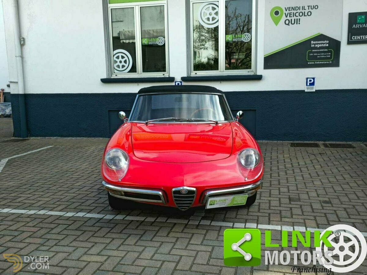 1969 Alfa Romeo Spider 1750 OSSO DI SEPPIA / RESTAURO TOTALE, foto 2