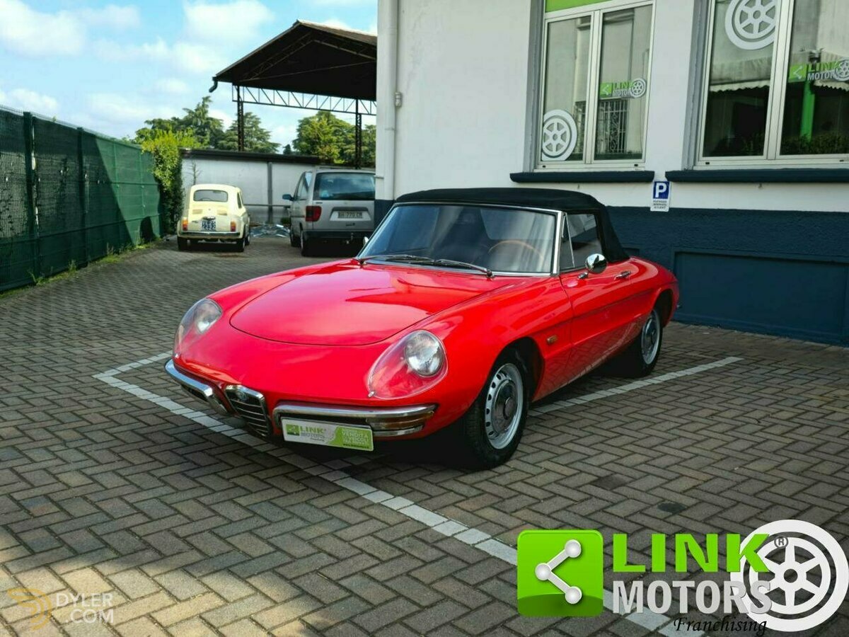 1969 Alfa Romeo Spider 1750 OSSO DI SEPPIA / RESTAURO TOTALE, foto 3