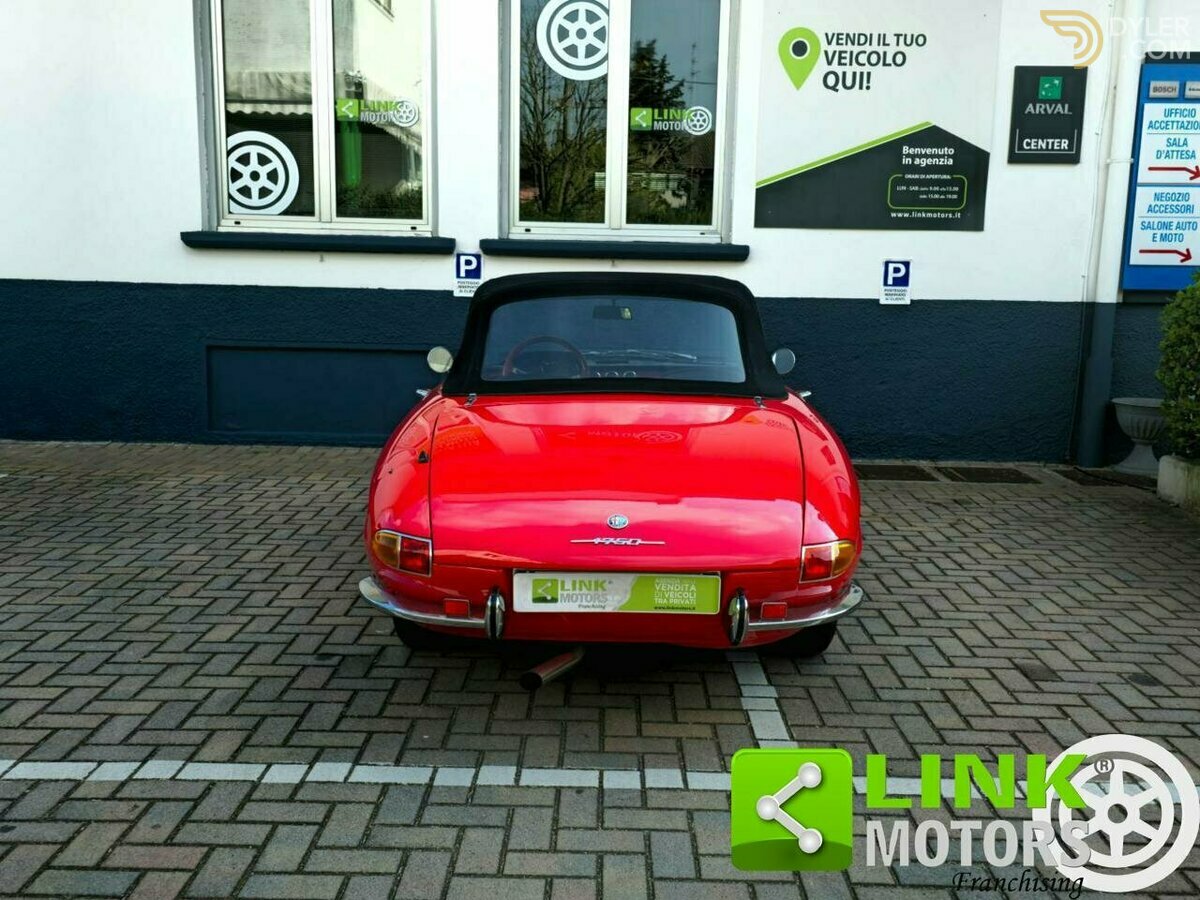 1969 Alfa Romeo Spider 1750 OSSO DI SEPPIA / RESTAURO TOTALE, foto 6