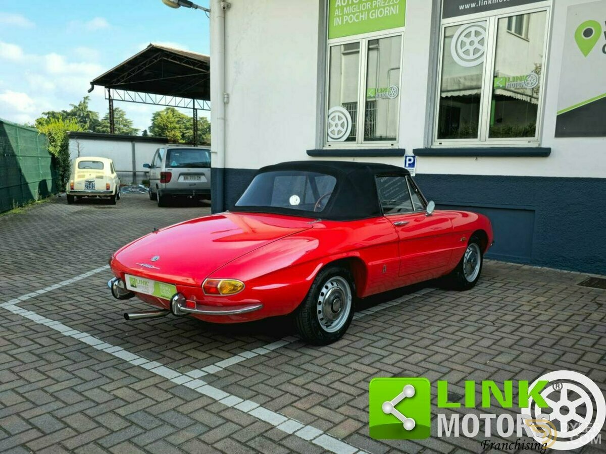1969 Alfa Romeo Spider 1750 OSSO DI SEPPIA / RESTAURO TOTALE, foto 7