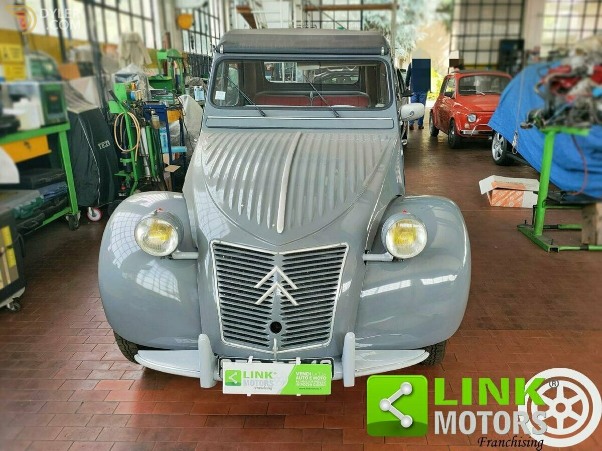 1957 Citroen 2CV COMPLETAMENTE RESTAURATA, foto 2
