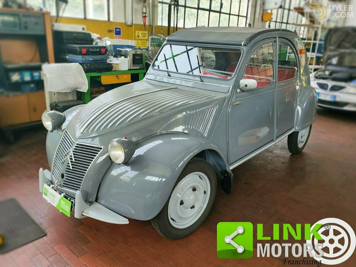 1957 Citroen 2CV COMPLETAMENTE RESTAURATA, foto 3
