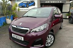 Peugeot 108 Allure 1.0 69CV *CAMBIO AUTOMATICO*UNICO PROPRIET* Sedan / Saloon 2017 Purple